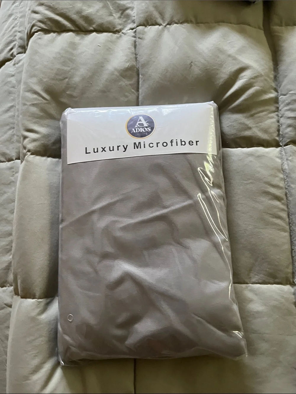 Adios Luxury Microfiber deep pocket Sheet in Gray